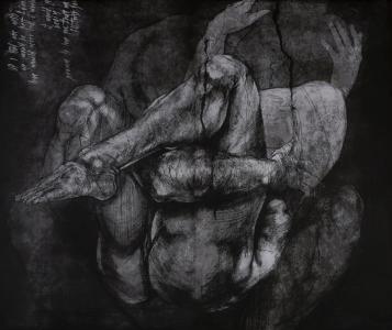 Tytuł 040118, technika intaglio-wymiary -100x120-cm-2018 Ewelina-Kolakowska
